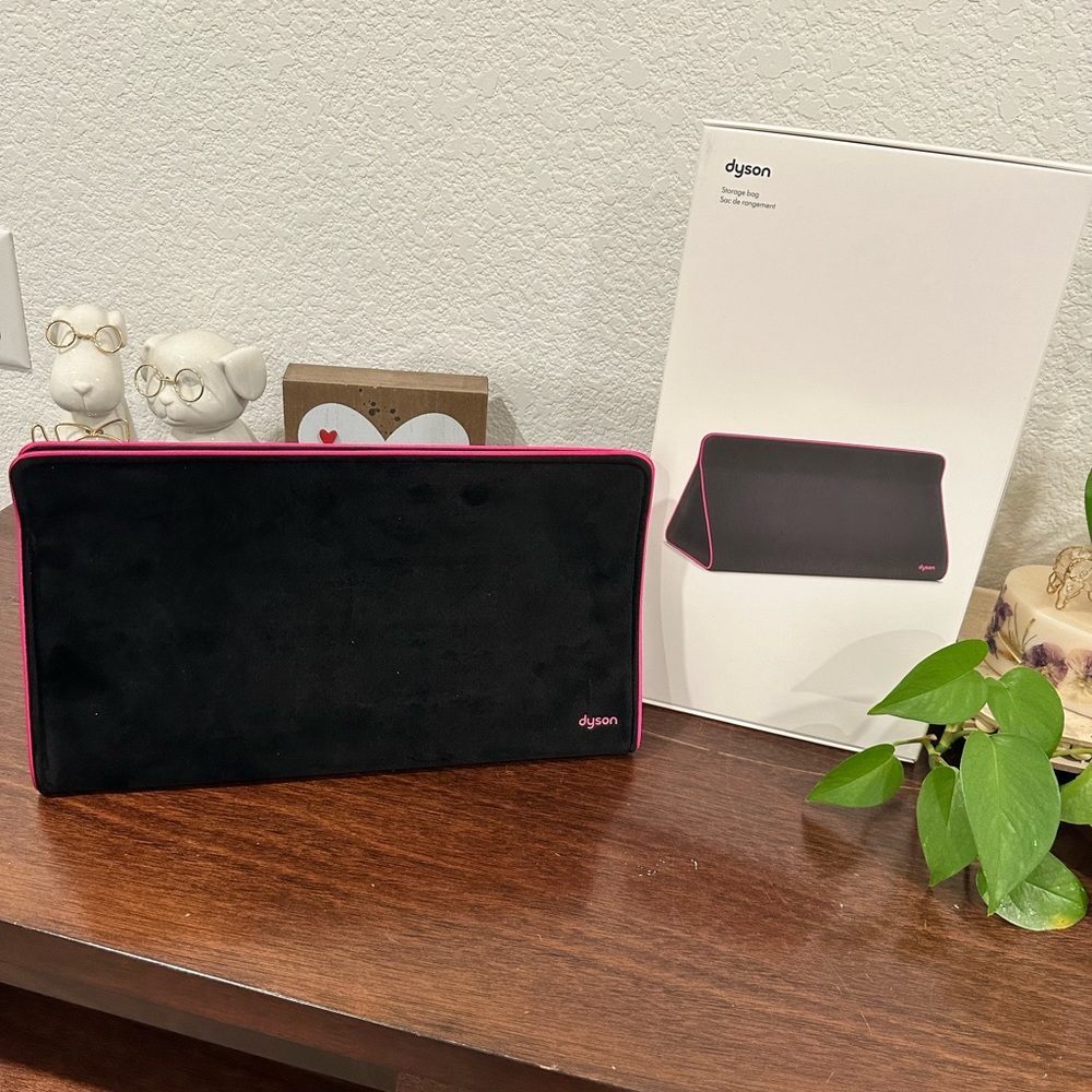 Dyson Black and Pink Storage Bag